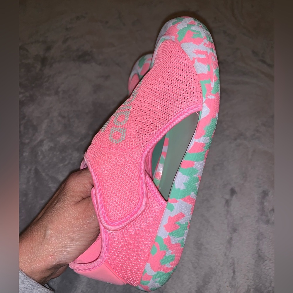 ADIDAS EASY-ON SWIM BEACH SANDALS EVA FOOTBED SIZE 1 STORE DISPLAY MODEL NEW - Picture 9 of 11